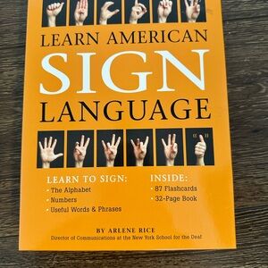 Learn American Sign Language Book